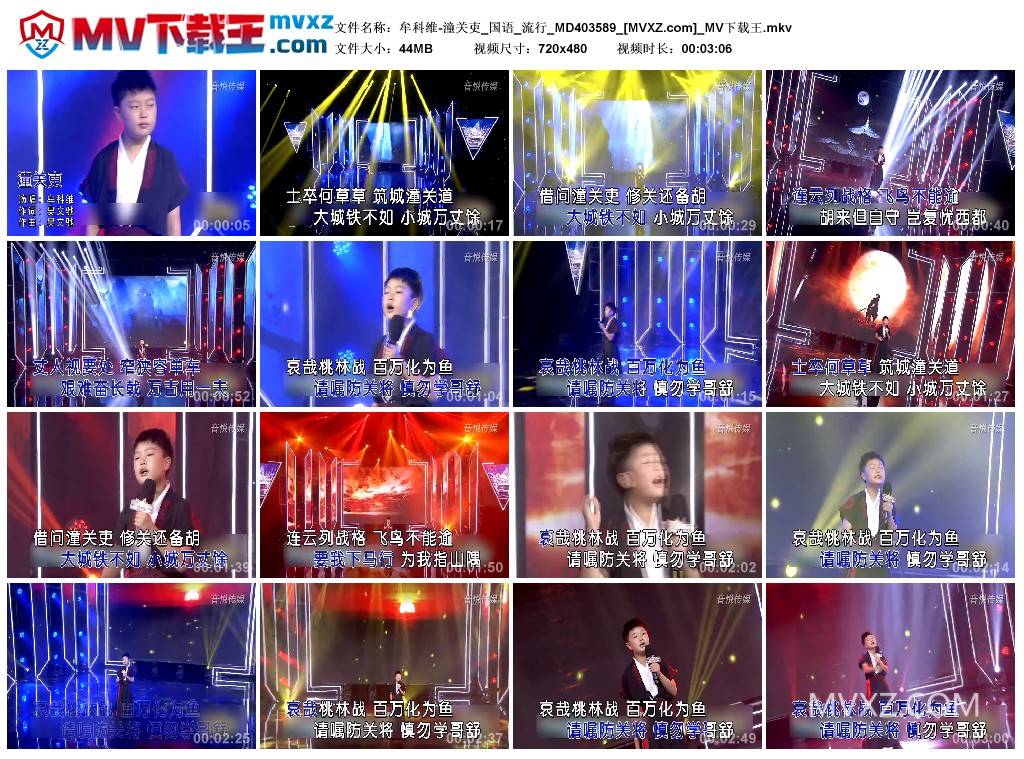 牟科维-潼关吏_国语_流行_MD403589